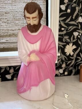 Joseph Empire Vintage Blow Mold Christmas Nativity